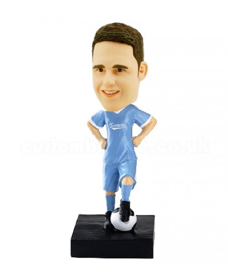 football player customised bobblehead