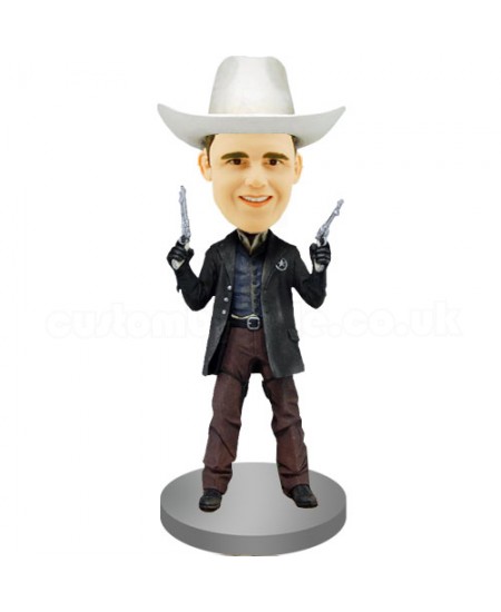 personalised lone ranger bobblehead