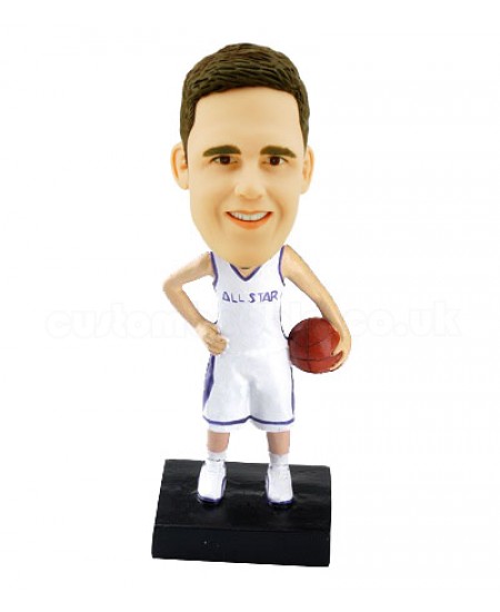 basketball personalised bobble head