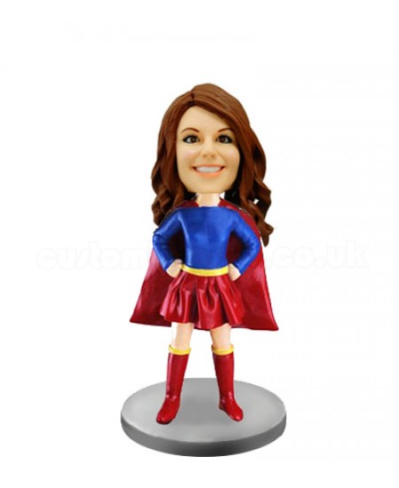 superhero girl customzied bobblehead