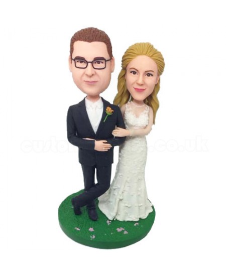 personalised wedding bobble heads