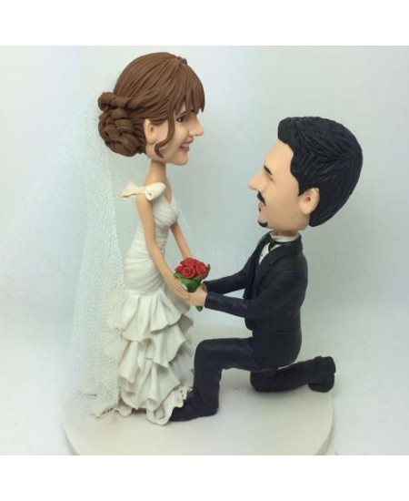 costom making a proposal bobbleheads