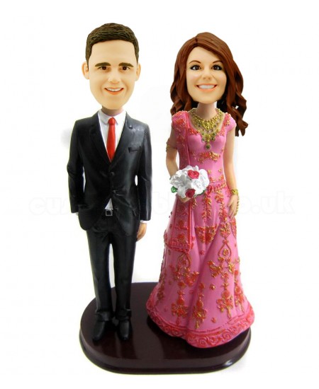 custom wedding bobbleheads