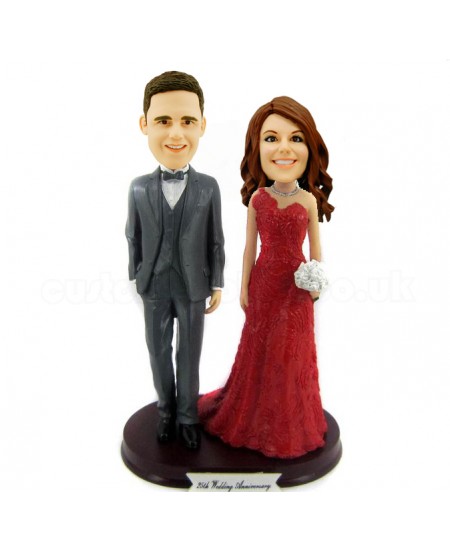 custom wedding bobblehead