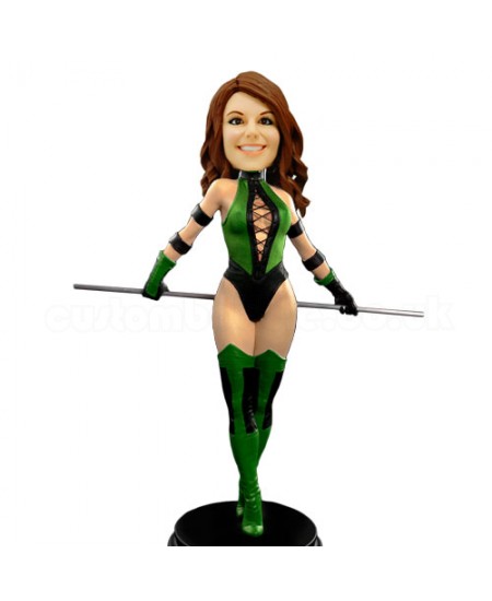 mortal kombat super lady bobblehead customised