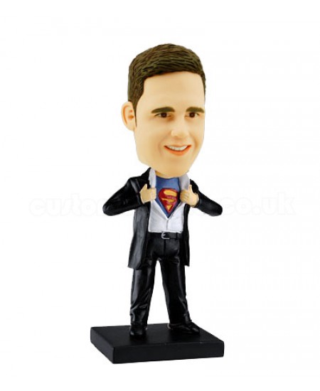 customized bobble head clark kent