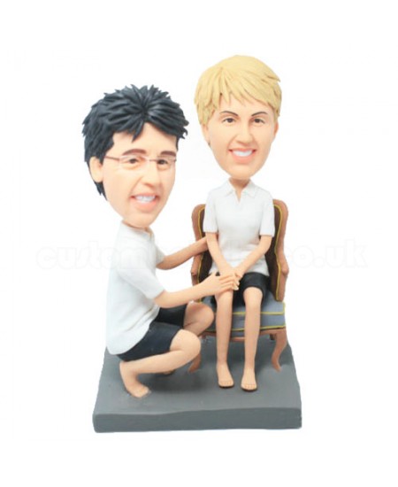 personalised couple bobblehead