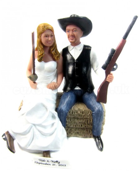 huntsman personalised bobblehead couple