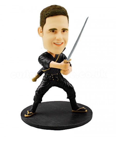 customized ninja bobblehead