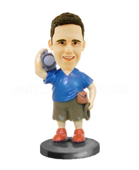 customised film lover bobblehead