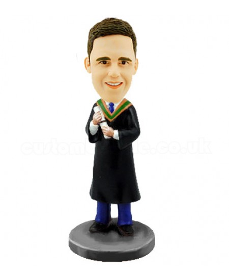 graduation custom bobble head