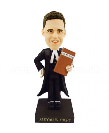 customised bobble head lawyer
