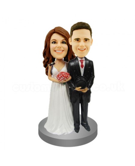 customized wedding bobblehead