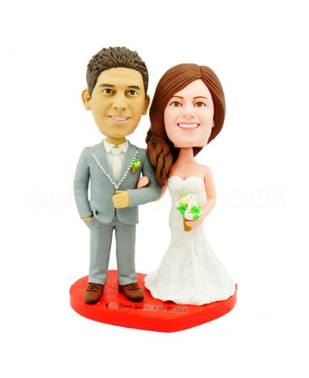 Customised Wedding Bobbleheads