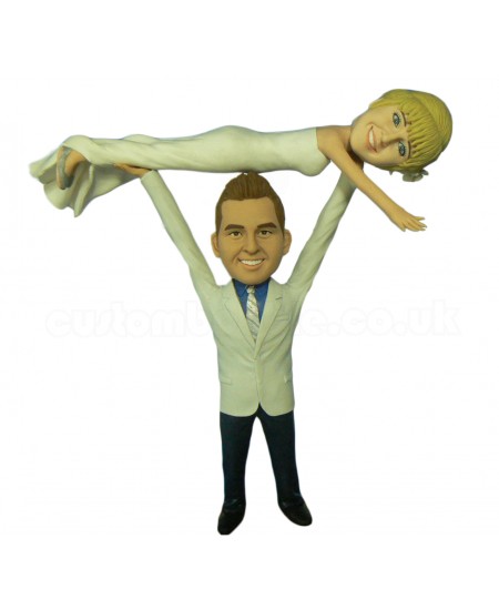 funny wedding cake topper