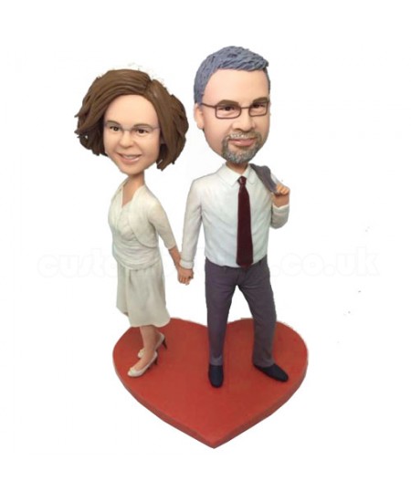 customized couple bobblehead