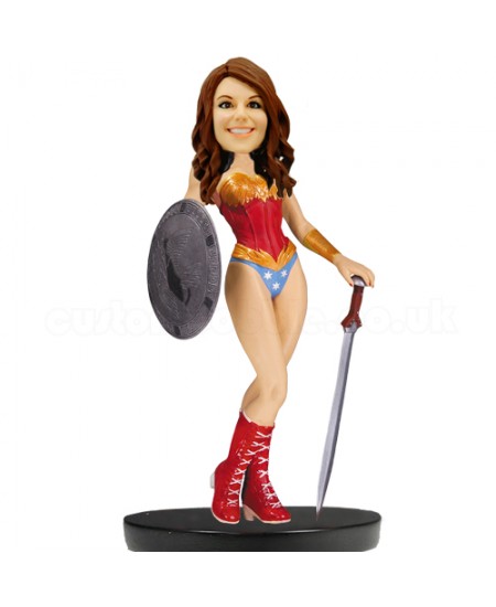 custom wonder woman bobblehead