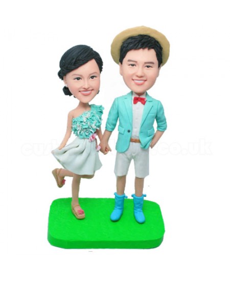 customized couple bobblehead