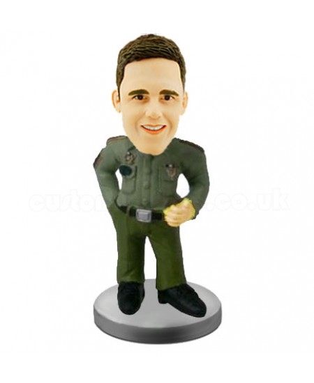 military customized bobblehead