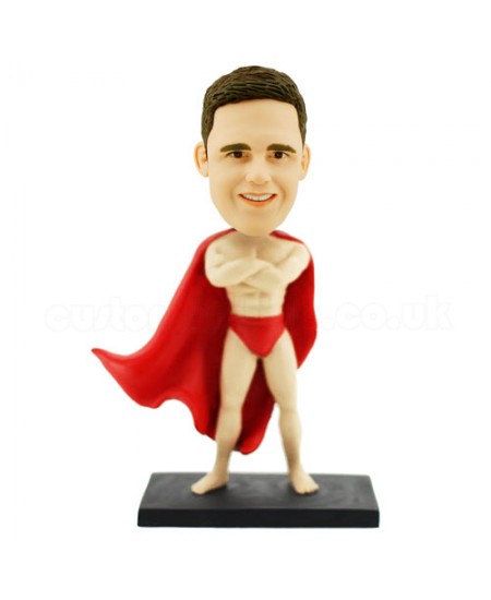custom naked superman bobblehead