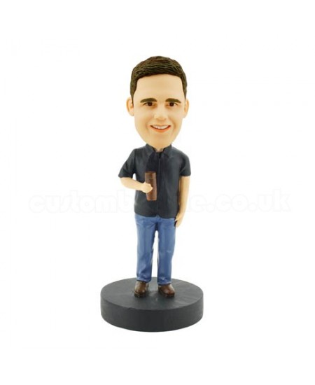 casual man custom bobblehead