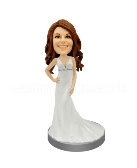 custom bridesmaids wedding cake topper