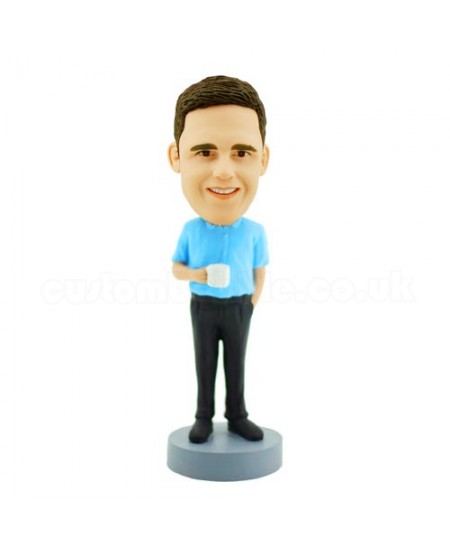 personalised office colleague bobblehead