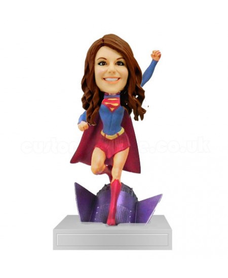 super girl customized bobblehead