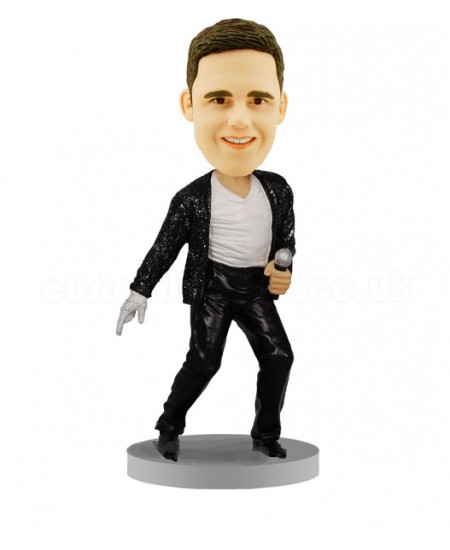 personalized bobblehead michael jackson