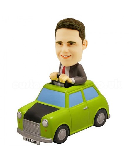 custom funny car driver bobblehead