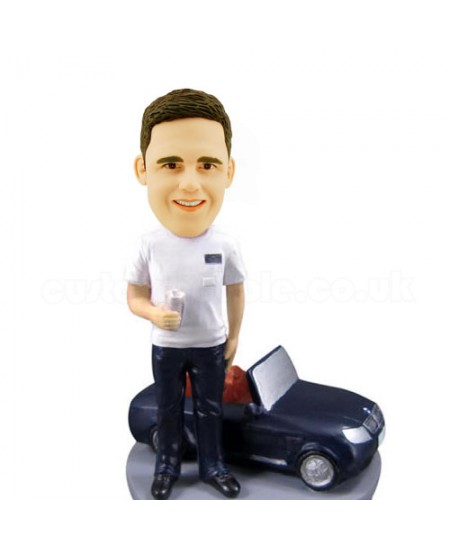 custom mini car bobblehead