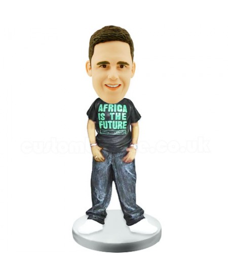 custom bobblehead african