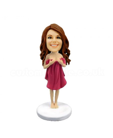 custom sexy lady bobble head