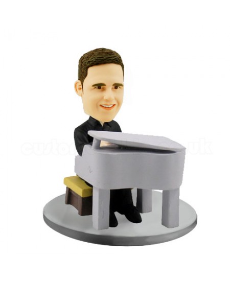 pianist customized bobblehead