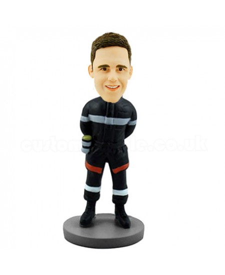 fireman custom bobblehead