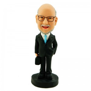 business man and trade man custom bobblehead