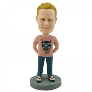 casual man personalised bobblehead