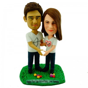 custom anniversary couple bobblehead