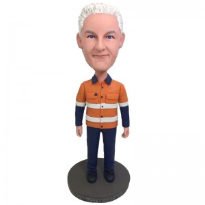 custom fire fighter bobblehead
