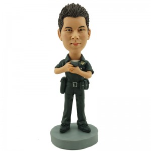 custom police man bobblehead