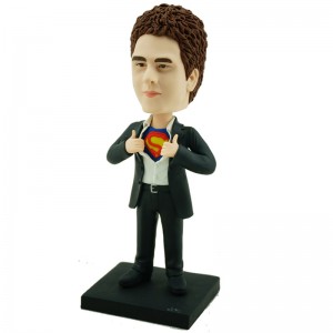 custom super man bobblehead