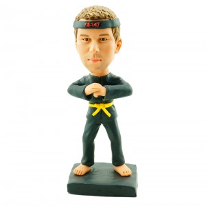 custom taekwondo bobblehead