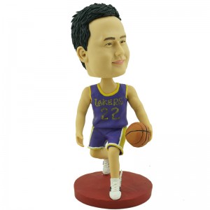 customised basketball player bobblehead