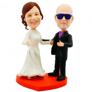 customised dancing couple bobblehead dolls