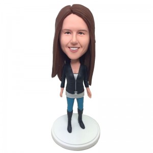 customised pretty female bobblehead