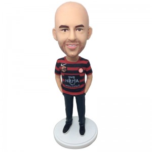 customised soccer fans bobblehead