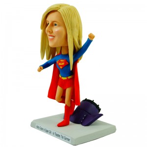 customised super lady bobblehead