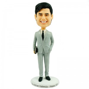 customized professer bobble head doll