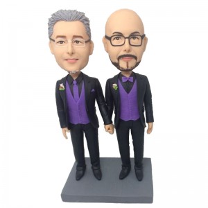 male homosexual personalised bobble head