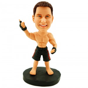 mma fighter custom bobblehead